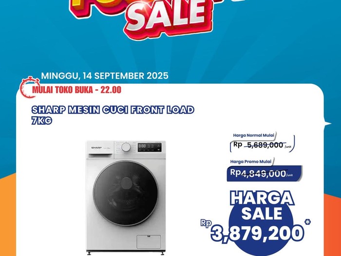 transmart mesin cuci