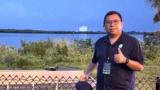Wahyudi Hasbi, Kepala Pusat Riset Teknologi Satelit BRIN.