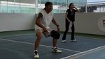 Ketika Ayu Ting Ting Main Pickleball Bareng Wendi Cagur