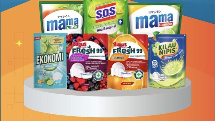 Belanja Aneka Sabun Cuci Piring di Transmart Full Day Sale Lagi Murah-murahnya.
