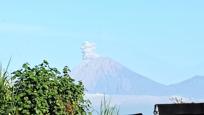 Gunung Semeru erupsi semburkan kolom abu setinggi 800 meter