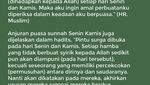Bacaan Niat Puasa Senin-Kamis dan Keutamaannya