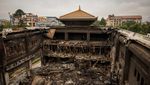 Jejak Kehancuran Pascademo Berdarah Guncang Nepal
