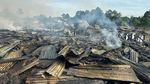 Saat Si Jago Merah Lalap 51 Rumah dan Toko di Lumbis