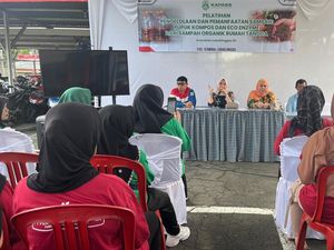 Pertamina FT Lubuklinggau Gelar Pelatihan Olah Sampah Jadi Kompos-Eco Enzyme
