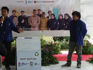 Mahasiswa ITS Kenalkan Teknologi Pemilah Sampah Otomatis