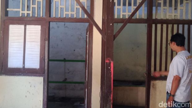 Mapolsek Klaten Bangunan lama veldpolitie Delanggu di Jalan Jogja-Solo yang tak lagi digunakan. Foto diunggah Minggu (14/9/2025).