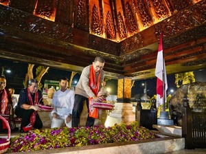 Fadli Zon Ziarah ke Makam Bung Karno: Dulu Belum Ada Perpustakaan-Museum
