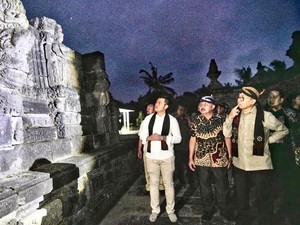 Fadli Zon Wacanakan Pemugaran Candi Panataran: Candi Terbesar di Jatim