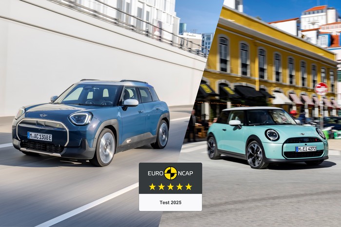 MINI Cooper dan MINI Aceman mendapatkan rating bintang 5 saat diuji tabrak Euro NCAP.