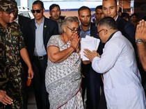 Momen PM Sementara Nepal Jenguk Korban Demo Berdarah di Kathmandu