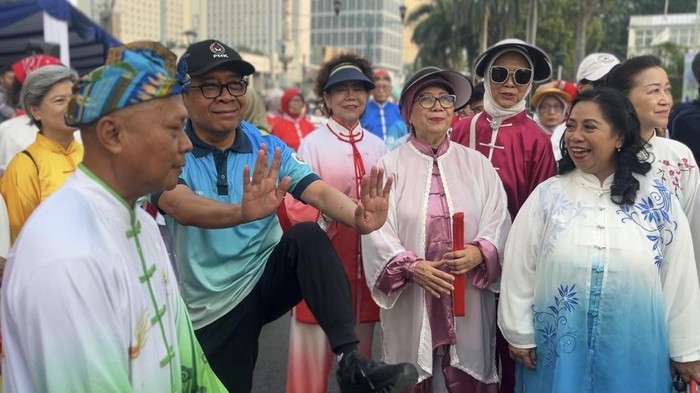 Momen Pratikno Ikut Jajal Tai Chi, Olahraga Seni Bela Diri