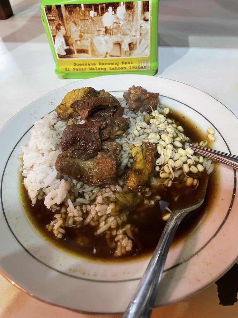Pilihan kuliner di Pasar Besar Malang