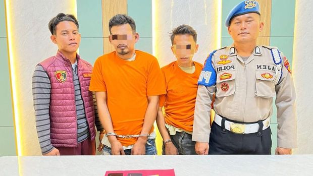 Polres Rokan Hulu menangkap pengedar dan kurir narkoba dalam Operasi Antik Lancang Kuning 2025.
