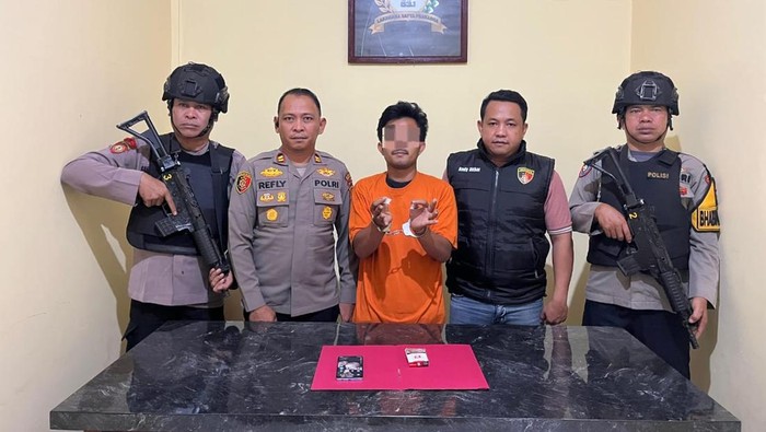 Polres Rokan Hulu menangkap pengedar dan kurir narkoba dalam Operasi Antik Lancang Kuning 2025.