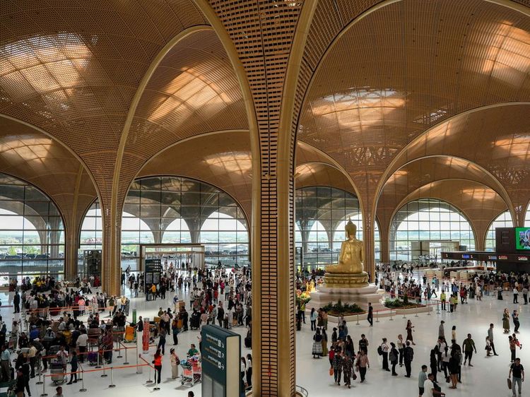 Potret Megah Bandara Internasional Baru Kamboja