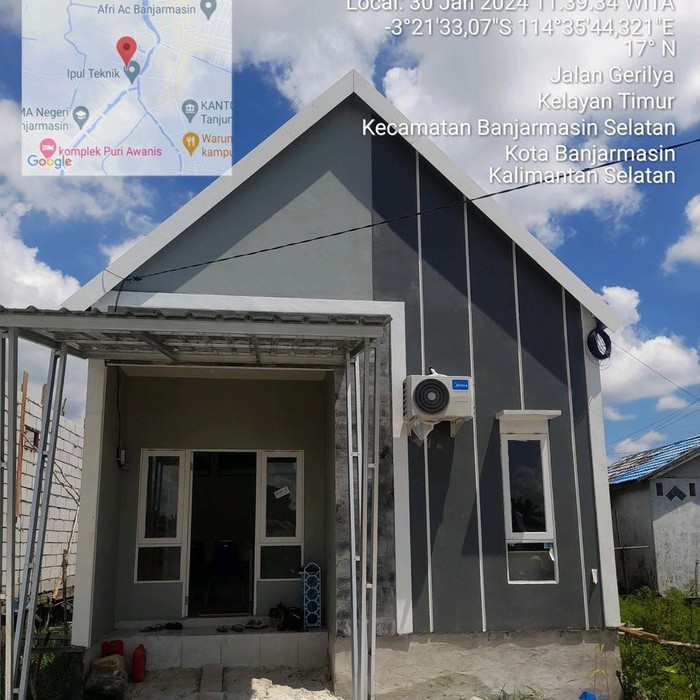 Rumah murah di Kelayan Timur, Banjarmasin, Kalimantan Selatan.
