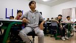 Sekolah Darurat di UEA, Asa Baru bagi Anak-anak Pengungsi Gaza