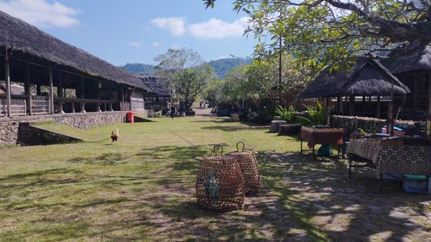 Suasana di Desa Tenganan Pegringsingan, Karangasem, Bali, Jumat (5/9/2025).