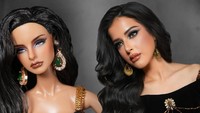 Tasya Farasya jadi Barbie mendapat banyak pujian. Malah ada yang memuji lebih cantik Tasya Farasya ketimbang Barbie aslinya. Kalau menurut kalian bagaimana? Foto: Instagram @tasyafarasya