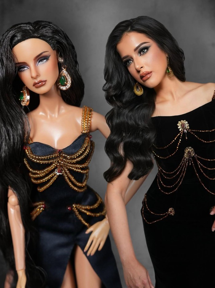 Tasya Farasya ikut tren Barbie Girl.