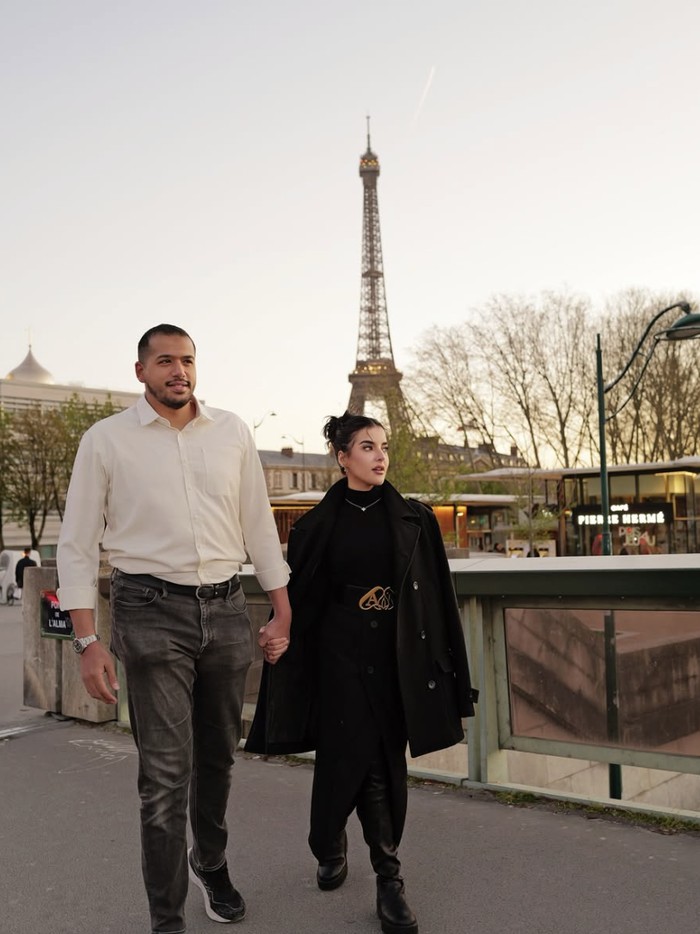 Tasya Farasya dan suaminya, Ahmad Assegaf