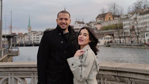 Tasya Farasya dan suaminya, Ahmad Assegaf