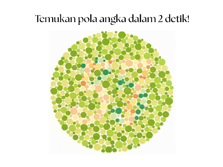 Tes Buta Warna! Tak Bisa Tebak Angka di Gambar Ini, Tandanya Harus Periksa