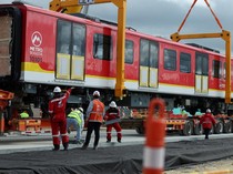 Wujud Kereta Metro Pertama Bogota Setelah 83 Tahun Penantian