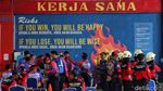 Aksi Seru Petugas Damkar Adu Ketangkasan di Jakarta Fire Safety Challenge 2025