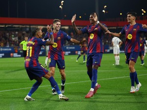 Video Hasil La Liga: Barcelona Hajar Valencia 6-0