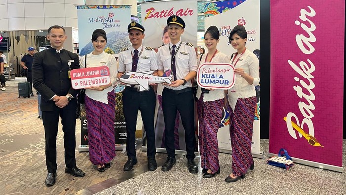 Batik Air Resmi Buka Rute Langsung Kuala
Lumpur – Palembang – Kuala Lumpur