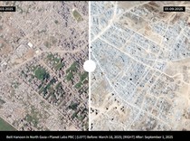 10 Foto Satelit Ini Bukti Kehancuran Kota Gaza Akibat Bombardir Israel