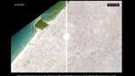 10 Foto Satelit Ini Bukti Kehancuran Kota Gaza Akibat Bombardir Israel