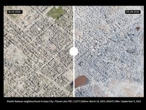 Video: Visual Satelit Sebelum dan Setelah Genosida Gaza oleh Israel