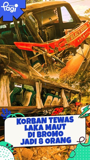 Video: Korban Tewas Laka Maut Bus Tabrak Rumah di Jalur Bromo Jadi 8 Orang