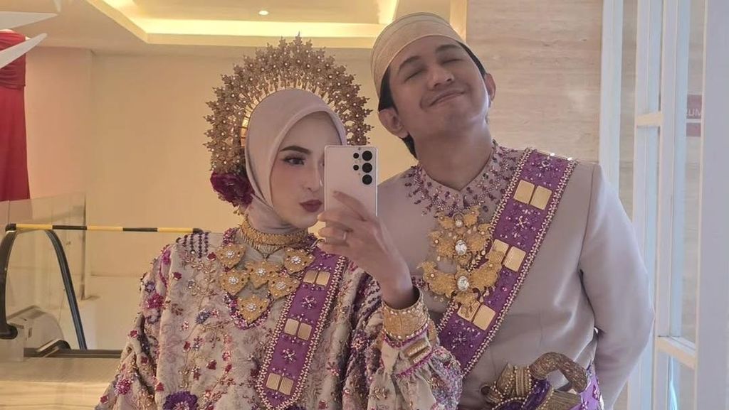 Penyanyi Feby Putri Menikah di Makassar, Pakai Adat Bugis