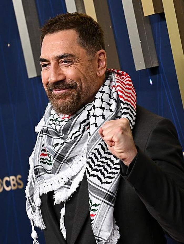 Javier Bardem at the 77th Primetime Emmy Awards held at the Peacock Theater on September 14, 2025 in Los Angeles, California. (Photo by Michael Buckner/Variety via Getty Images)