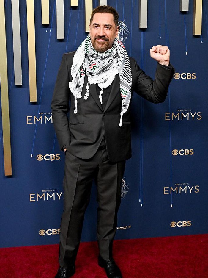 Javier Bardem at the 77th Primetime Emmy Awards held at the Peacock Theater on September 14, 2025 in Los Angeles, California. (Photo by Michael Buckner/Variety via Getty Images)