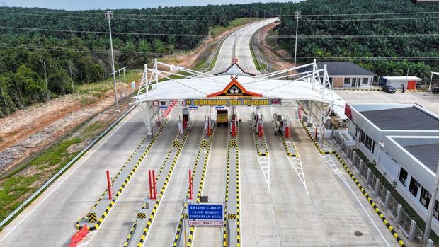 Gerbang Tol Pijoan. (Dok. Hutama Karya)