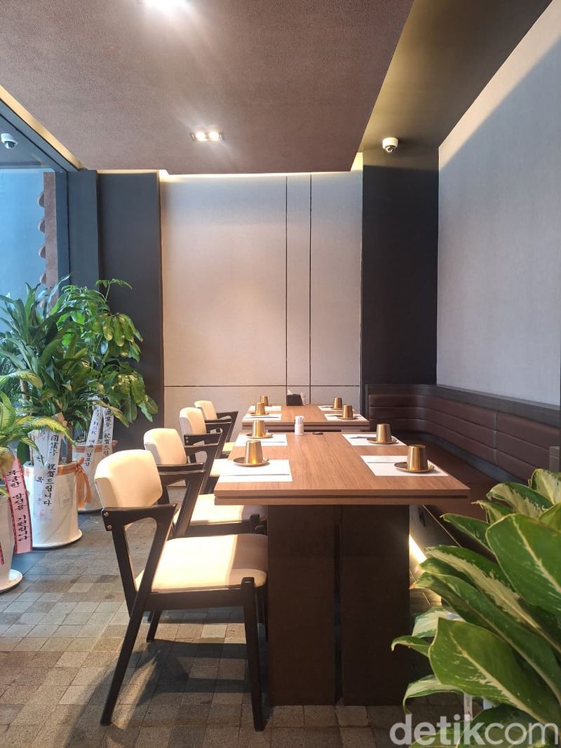 Restoran Halla Korean Taste di Petogogan, Jakarta Selatan.