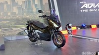Terbaru, untuk tipe RoadSync hanya tersedia untuk pilihan warna brown (glossy) Foto: Ridwan Arifin