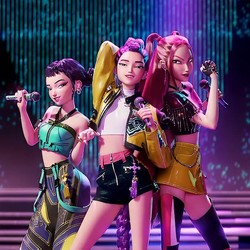 K-Pop Demon Hunters Animasi Ke-2 Non-Disney di No. 1 Billboard 200