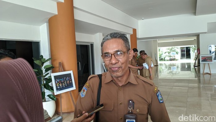 Kepala Bidang Planologi dan Produksi Hutan Dinas Lingkungan Hidup dan Kehutanan NTB Burhan Bono. (Foto: Ahmad Viqi/detikBali)
