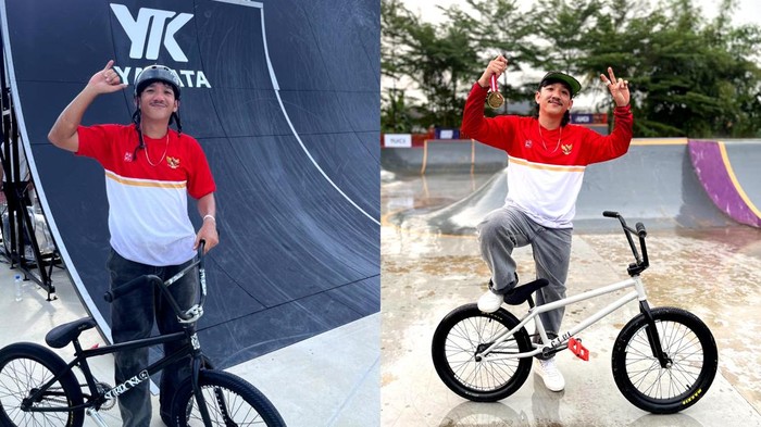 Maulana Arief Mutashin, atlet BMX kelahiran Banjaran, Kabupaten Bandung Maulana Arief Mutashin, atlet BMX kelahiran Banjaran, Kabupaten Bandung
