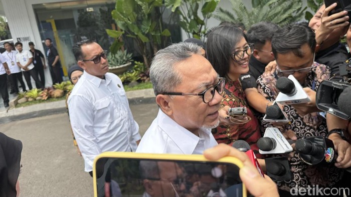 Menko Pangan Zulkifli Hasan (Eva/detikcom).