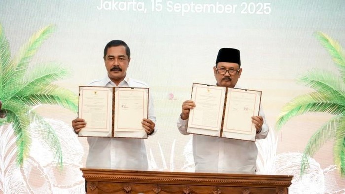 Menteri Imipas, Agus Andrianto dan Menteri PPN/Bappenas Rachmat Pambudy. (Dok. ist)