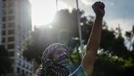 Meksiko Memerah, Ribuan Orang Turun ke Jalan Dukung Palestina