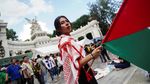 Meksiko Memerah, Ribuan Orang Turun ke Jalan Dukung Palestina