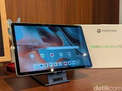 Potret Tablet Perdana Motorola di Indonesia, Moto Pad 60 Pro dan 60 Lite